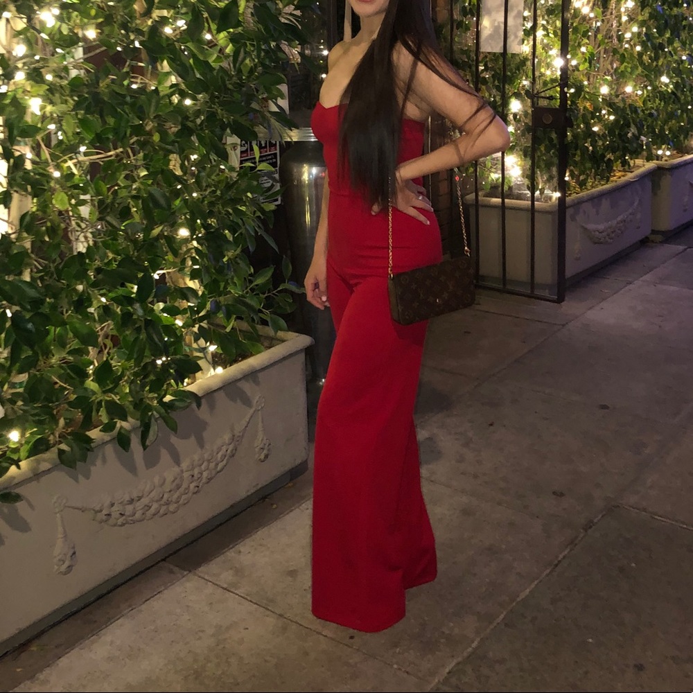 Lulus Red Romper - image 2